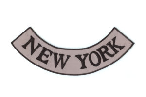 new-york2 custom biker vest patches